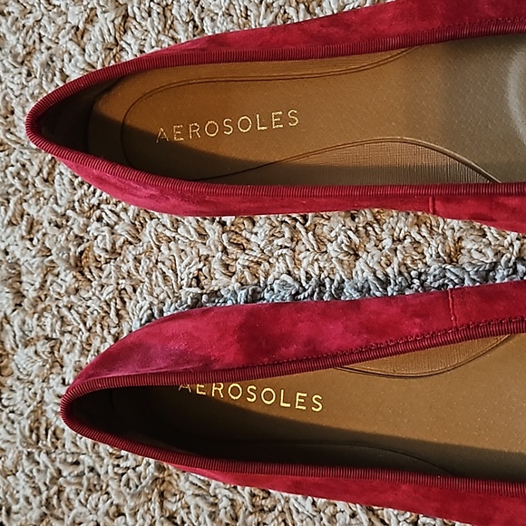 Aerosol Homerun Bow Tie Leather Ballet Flat - Picture 4 of 7